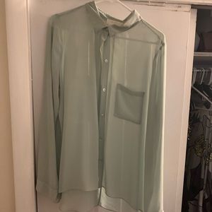 Sheer forever 21 shirt